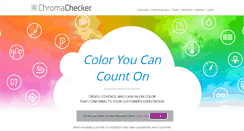Desktop Screenshot of chromachecker.com