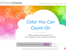 Tablet Screenshot of chromachecker.com